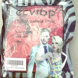 Bright red Evolve 28 inch dress up wig